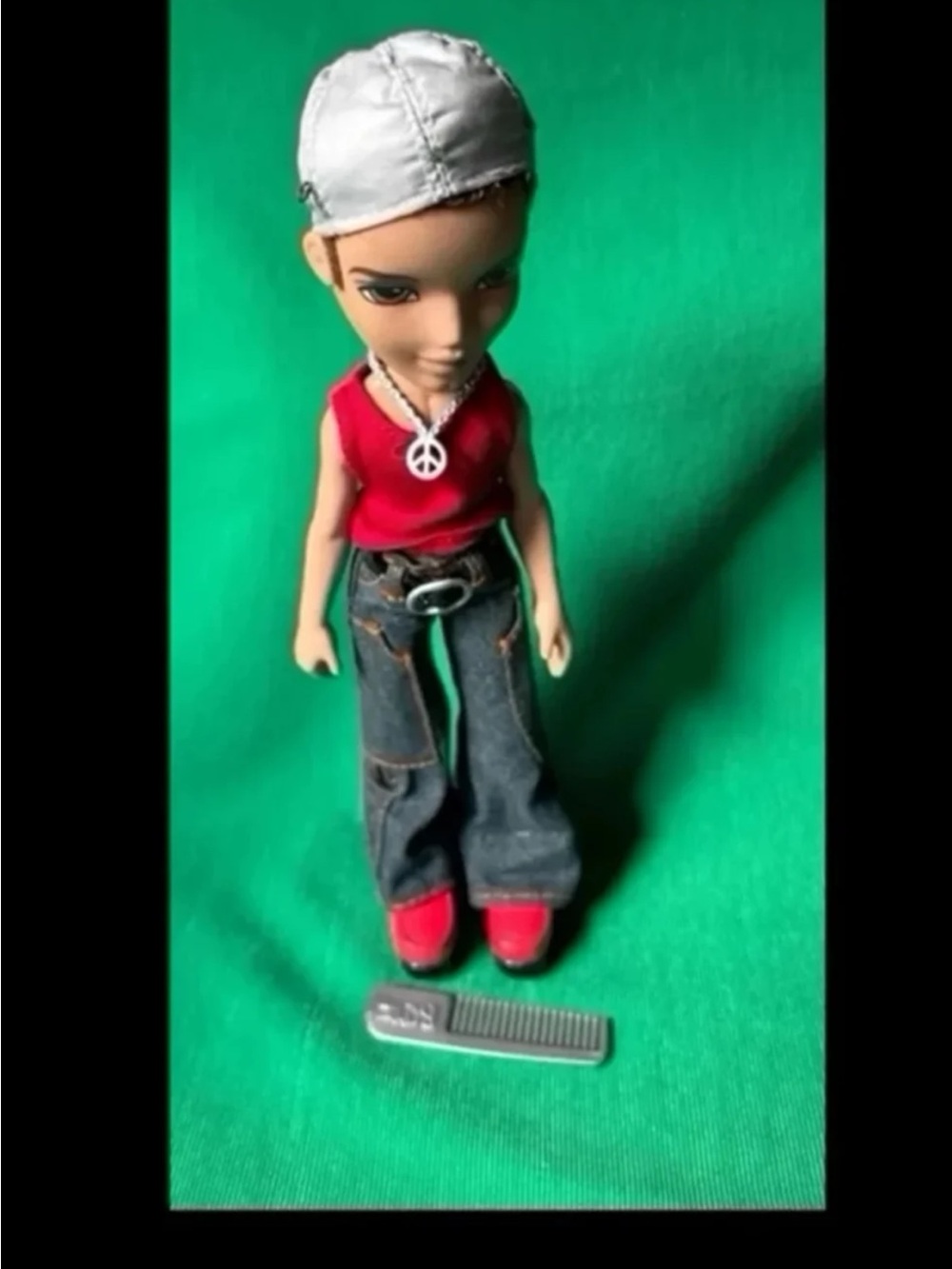 Bratz boy doll Dylan 2002 1st edition clothes boyz accessory shoes
10”